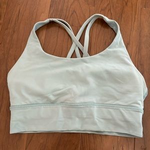 lululemon Energy Long Line size 6 light blue
